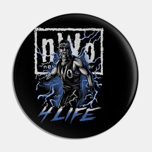 Hulk Hogan Hollywood nWo 4 Life Pin