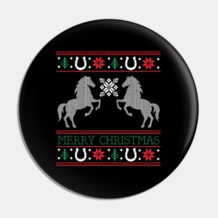 Horse Horse Riders Ugly Pin