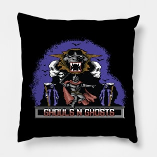 Ghouls 'n' Ghosts Pillow