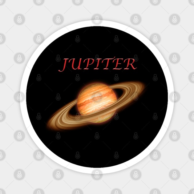 Jupiter 1 Magnet by The Black Panther