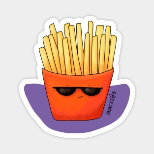 Lucien the French Fries Magnet