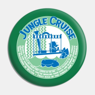 Jungle Cruise (blue and green) Pin