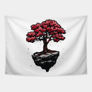 Single Cherry Tree | Japanese Classic Art Tapestry