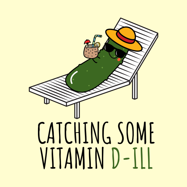 Catching Some Vitamin D-ill Funny Pickle by DesignArchitect