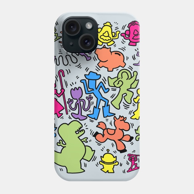 TOY ART Phone Case by alemaglia