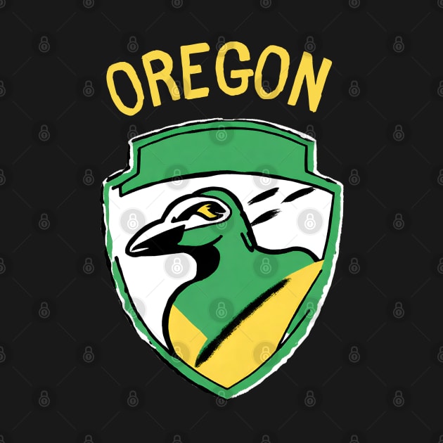 Arena Sports of Oregon Football Player Team Spirit of American Football Game Day by DaysuCollege