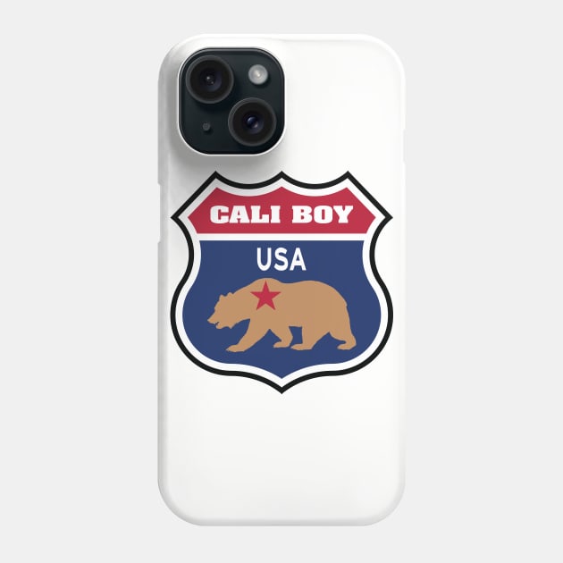Cali Boy (Interstate USA) Phone Case by CaliKringle