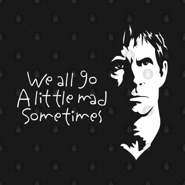 Norman Bates - We all go a little mad… by Randomart