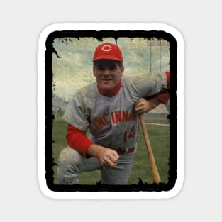 Pete Rose in Cincinnati Reds, 1963 Magnet