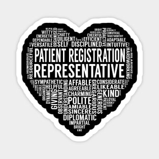 Patient Registration Representative Heart Magnet