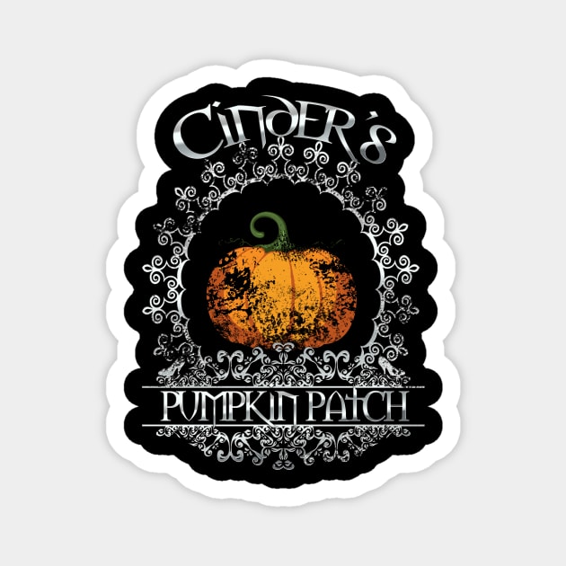 Cinder's Pumpkin Patch Magnet by shawnalizabeth