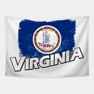 Virginia flag Tapestry