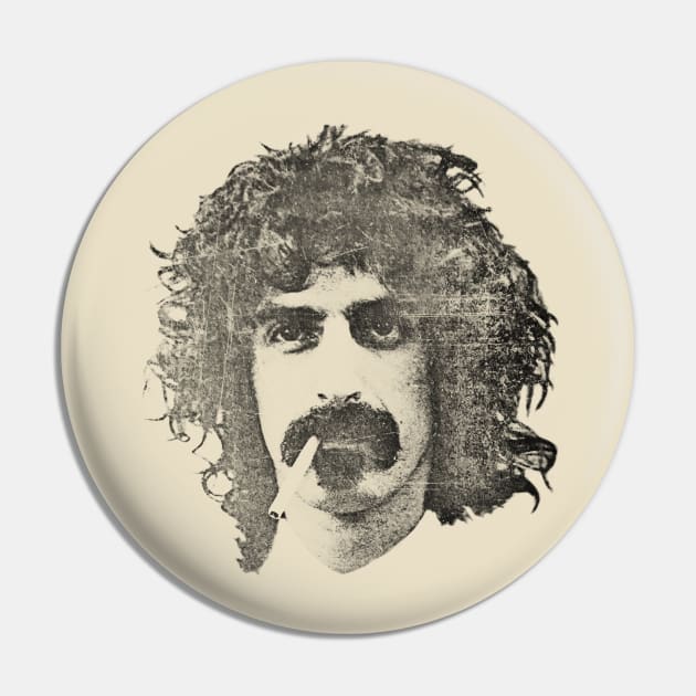 Retro Zappa Pin by TimTimMarket