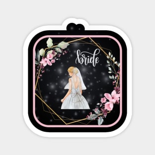 Wedding Bride Magnet