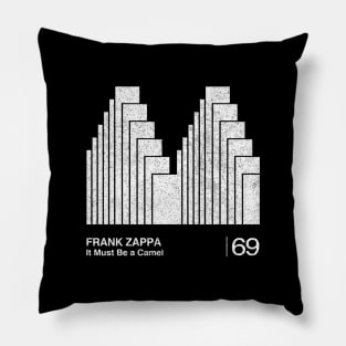 It Must Be A Camel / Minimalist Graphic Artwork Design Pillow