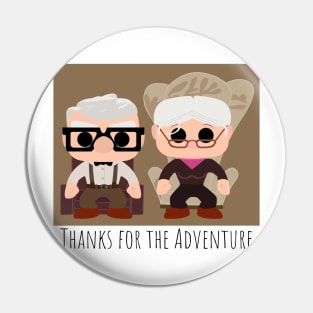 Carl & Ellie - Thanks for the Adventure! Pin