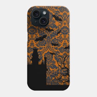 Ghotic Seamless Pattern - Addams Family House Phone Case