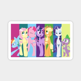 Pony friends Magnet
