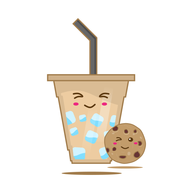 Ice Coffee & Cookie by Harvest Design