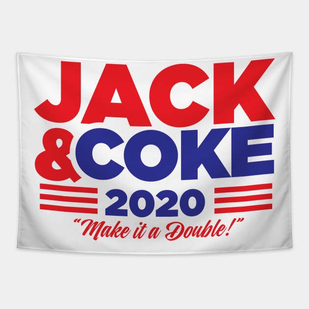 JACK COKE 2020 Tapestry by MindsparkCreative