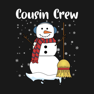 Cousin Crew Snowman Funny Winter T-Shirt