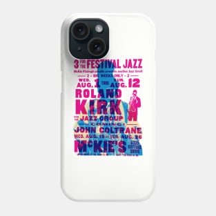 Roland Kirk tour poster Phone Case