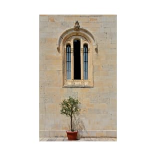 Olive Tree and Church Window T-Shirt