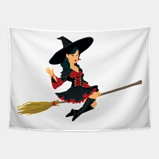 Which On Broomstick Tapestry