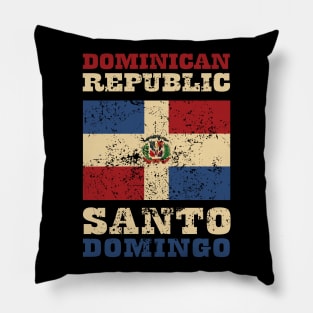 Flag of Dominican Republic Pillow
