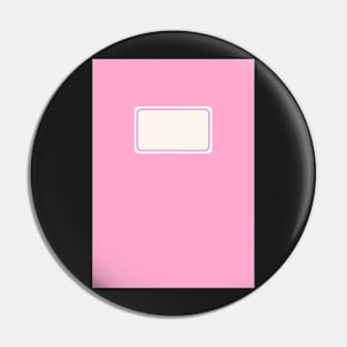 Back to School Bubblegum Pink Pin