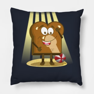 Burnt Toast Pillow