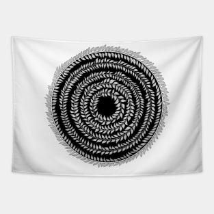 Merry go round (black) Tapestry