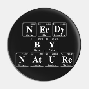 Nerdy By Nature Pin