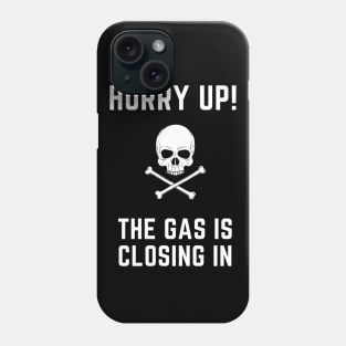 The gas is closing in..warzone Phone Case