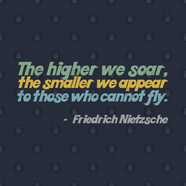 Inspirational Friedrich Nietzsche Quote by DankFutura