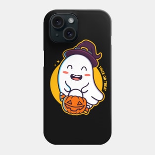 Happy Ghost Kawaii Design Phone Case