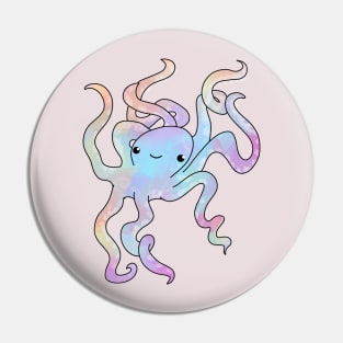 Rainbow Octo Pin