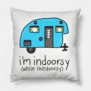 Camper Outdoorsy Pillow