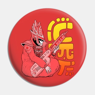 Necro Music Pin