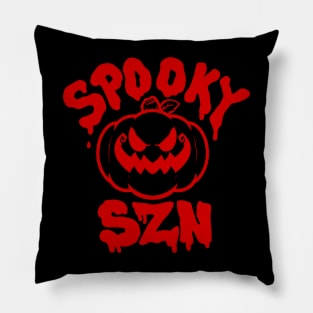 Spooky SZN - Red Pillow