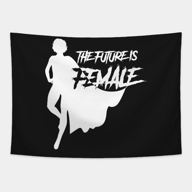 The Future is Female Tapestry by AcacianCreations
