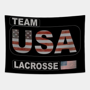 Team USA Lacrosse American Flag Tapestry