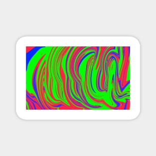 Psychedelic abstraction Magnet