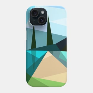 Geometric design pattern Phone Case