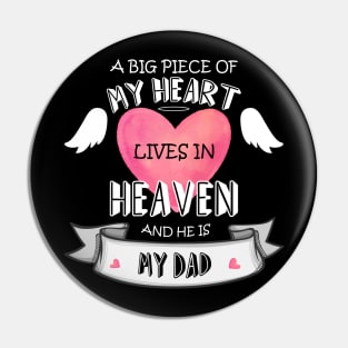 A BIG PIECE OF MY HEART (son or daughter) Pin