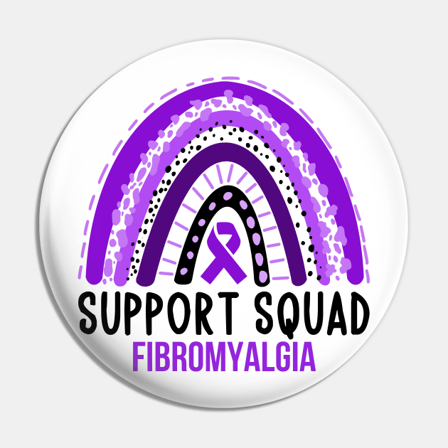 Fibromyalgia Support squad - Fibromyalgia Pin by MerchByThisGuy