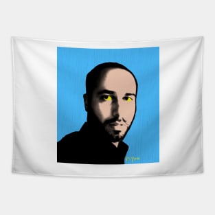 SEXY FUNNY BOY - Pop art colors - boy Tapestry