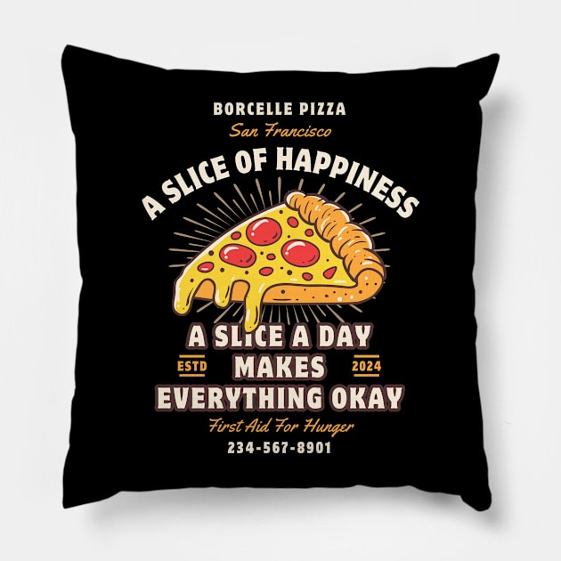 PIZZA Pillow by tzolotov