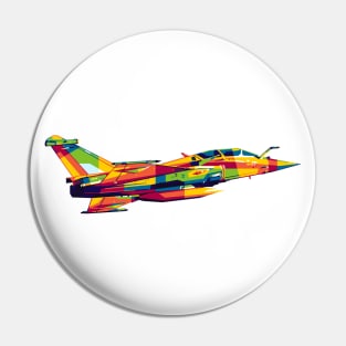 Rafale Jet Fighter Pin