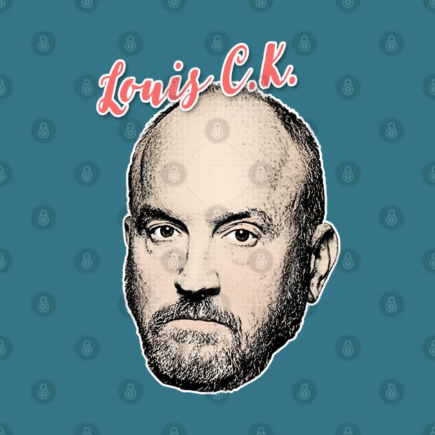 Louis CK // Retro Style Aesthetic Design by DankFutura